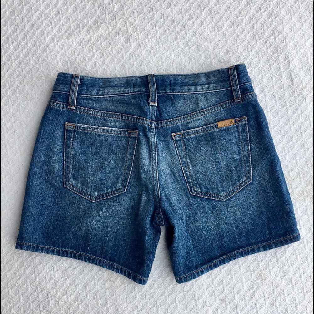 JOE’S DENIM JEAN SHORTS SLIGHTLY DISTRESSED - Picture 13 of 15